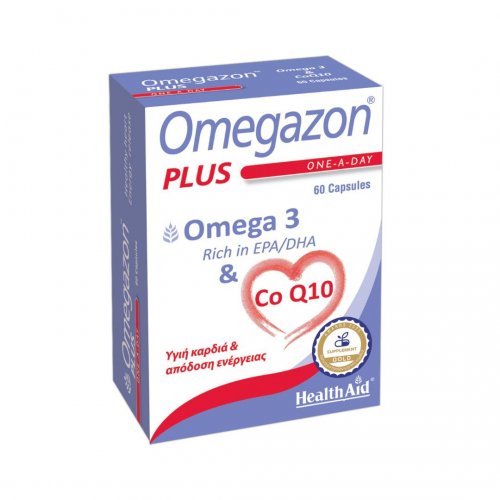 Health Aid Omegazon Plus, 60 κάψουλες